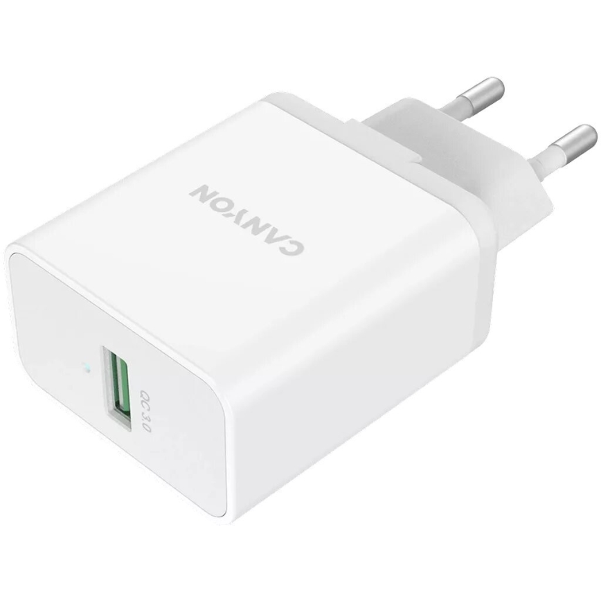 Canyon - Charging adapter 1xUSB/230V