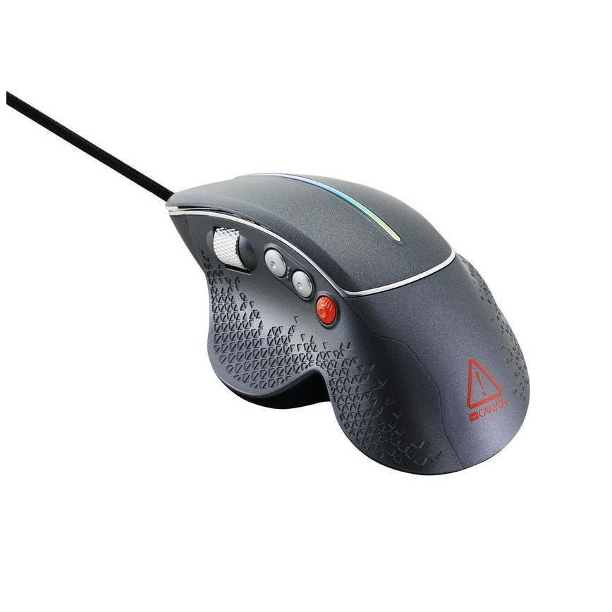 Canyon - LED RGB Gaming mouse 800/1600/2400/3200/4800/6400 DPI