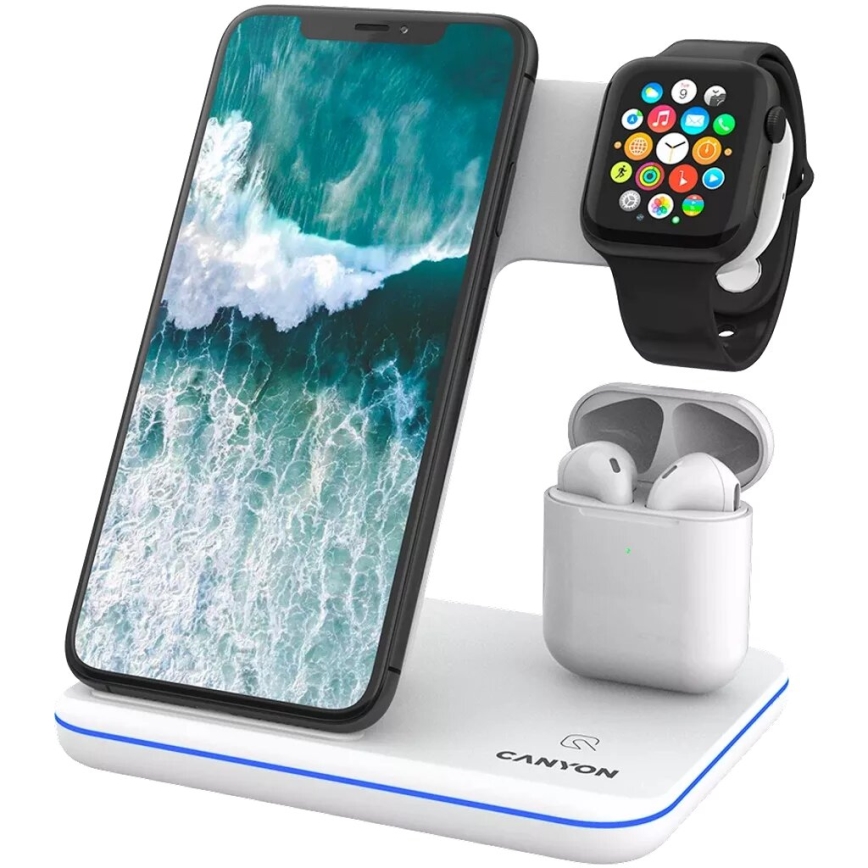 Canyon - Wireless charger 3in1 white