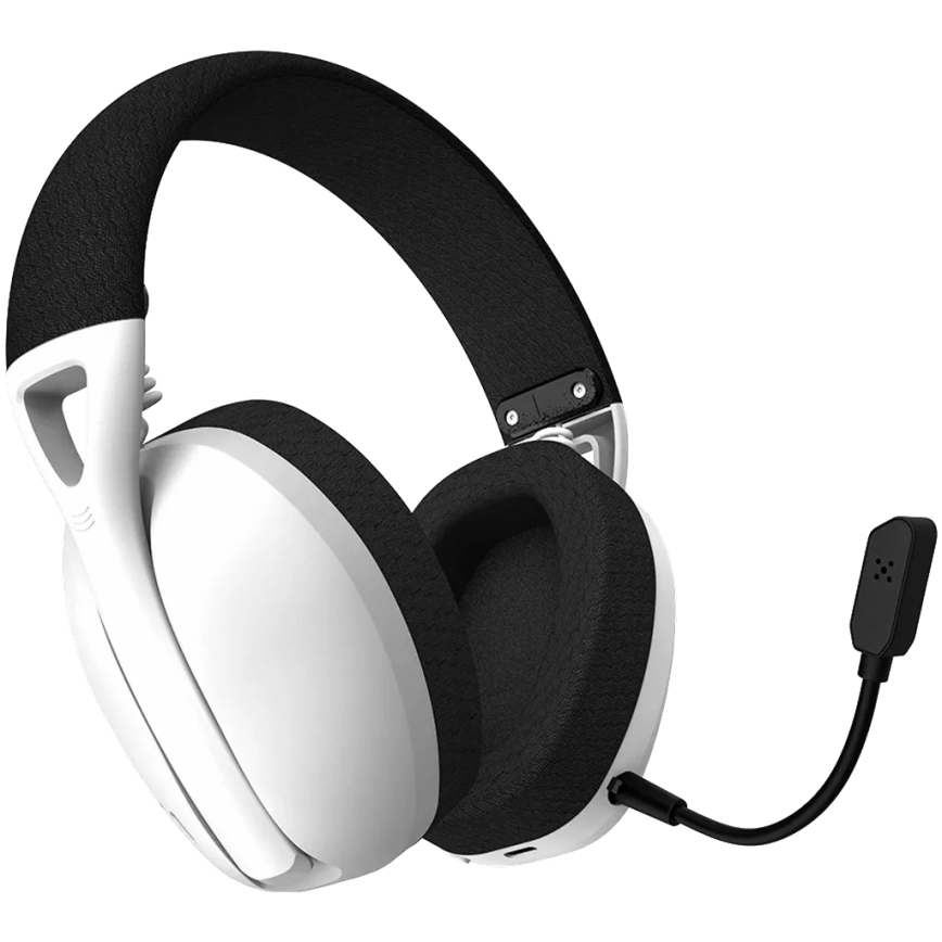Canyon - Wireless headphones with a microphone 400 mAh white