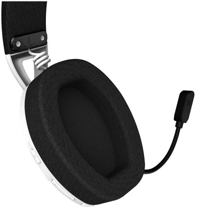 Canyon - Wireless headphones with a microphone 400 mAh white