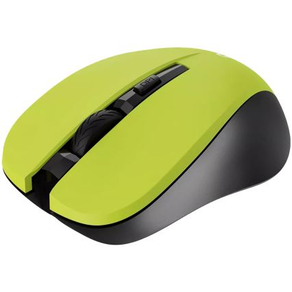 Canyon - Wireless mouse 800/1000/1200 DPI 2xAAA yellow