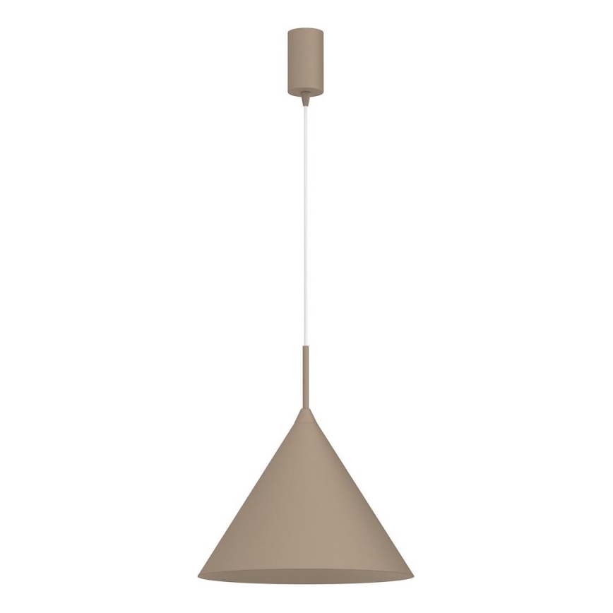 CAPITAL cable-hung pendant 1xGX53/15W/230V Ø 32 cm taupe