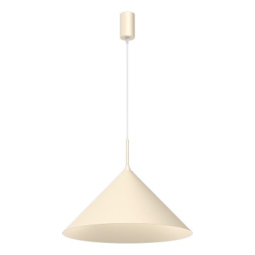 CAPITAL cable-hung pendant lamp 1xGX53/15W/230V Ø 46 cm cream