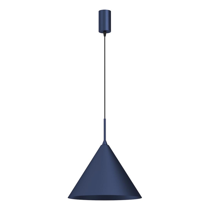 CAPITAL Cable-Hung Pendant Light 1xGX53/15W/230V, diam. 32 cm, Blue