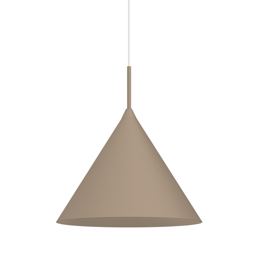 CAPITAL cable-hung pendant light 1xGX53/15W/230V Ø 32 cm beige