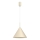 CAPITAL cable-hung pendant light 1xGX53/15W/230V Ø 32 cm cream