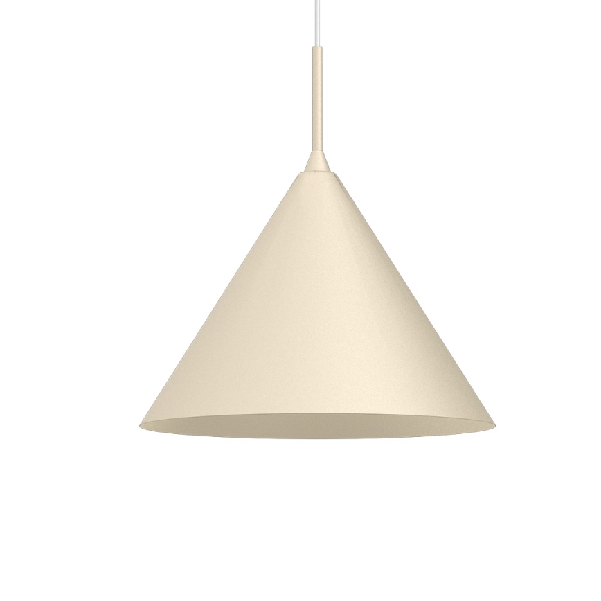 CAPITAL cable-hung pendant light 1xGX53/15W/230V Ø 32 cm cream