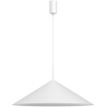 CAPITAL cable-hung pendant light 1xGX53/15W/230V Ø 60 cm white