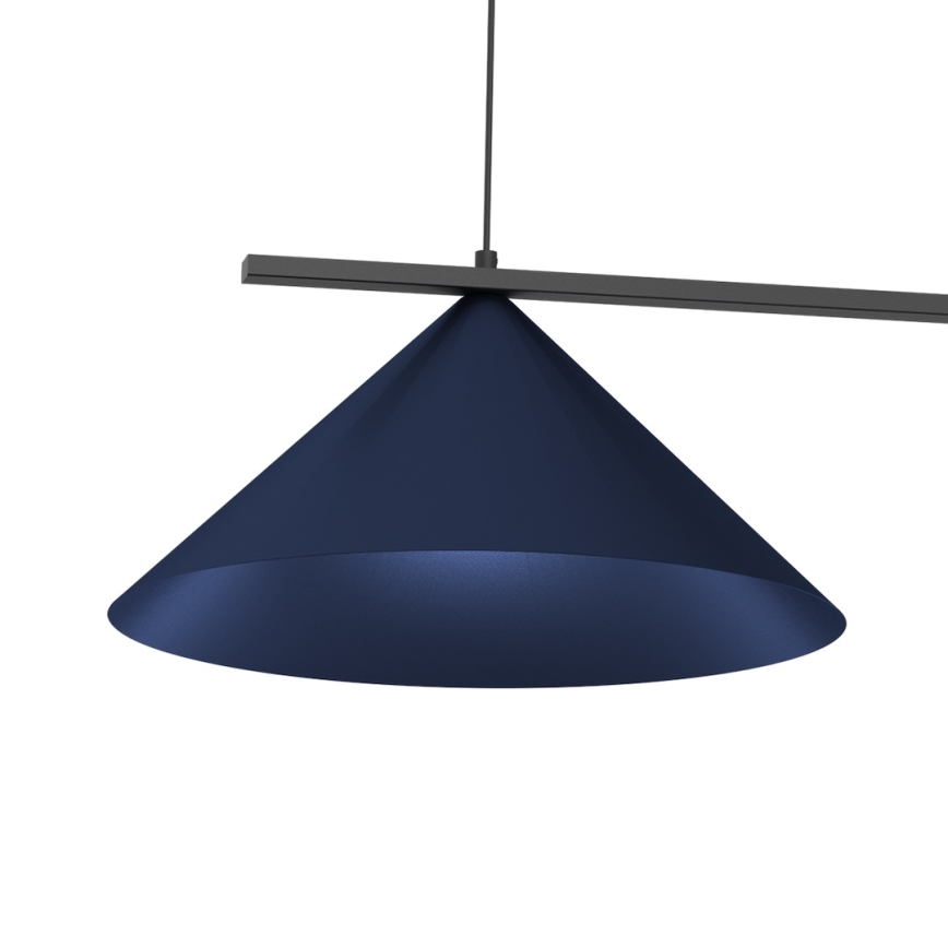 CAPITAL cable-hung pendant light 2xGX53/15W/230V, blue