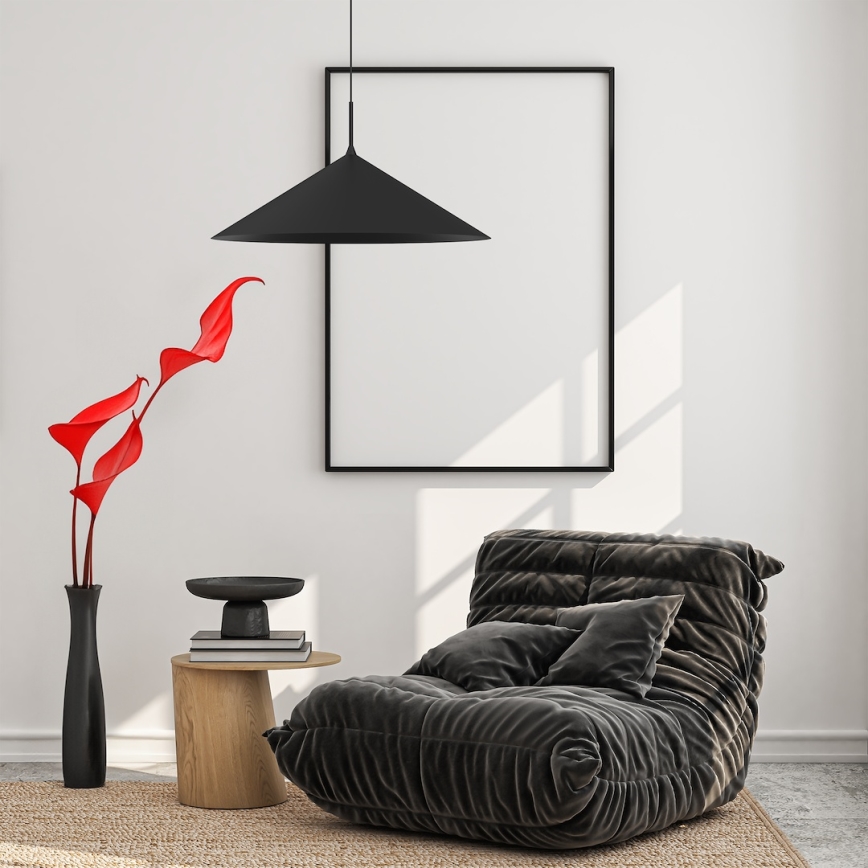 CAPITAL Cable Pendant 1xGX53/15W/230V, Ø 60 cm, Black