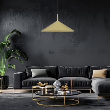 CAPITAL Cable Pendant 1xGX53/15W/230V, Ø 60 cm, Gold