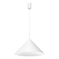 CAPITAL cable pendant, 1× GX53/15W/230V, Ø 46 cm, white