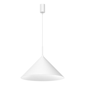 CAPITAL cable pendant, 1× GX53/15W/230V, Ø 46 cm, white