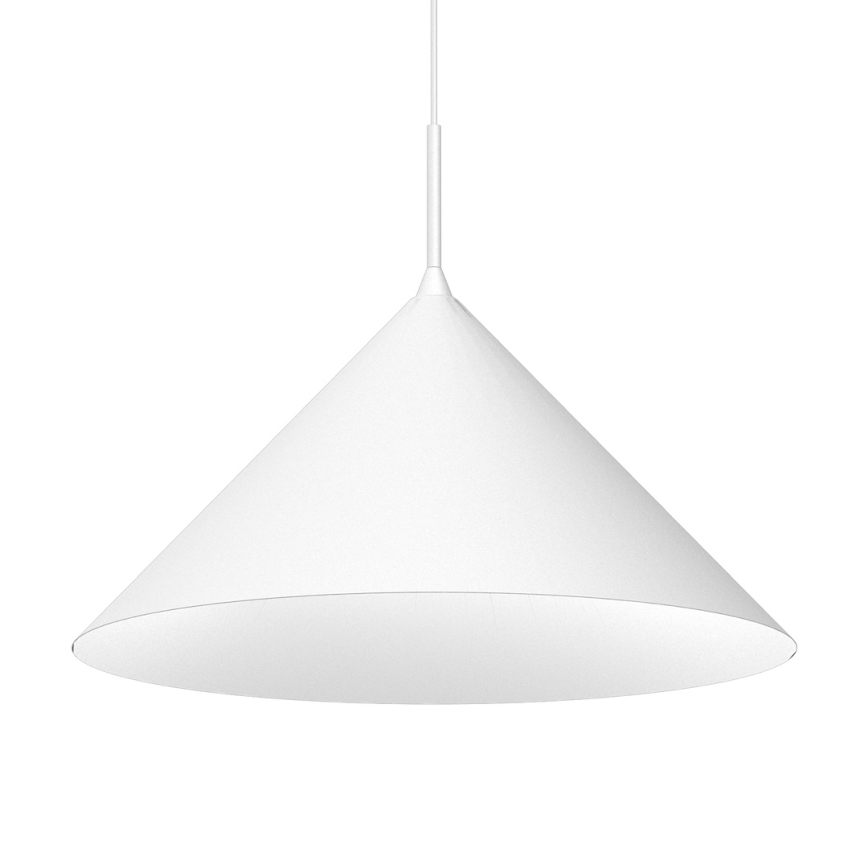 CAPITAL cable pendant, 1× GX53/15W/230V, Ø 46 cm, white