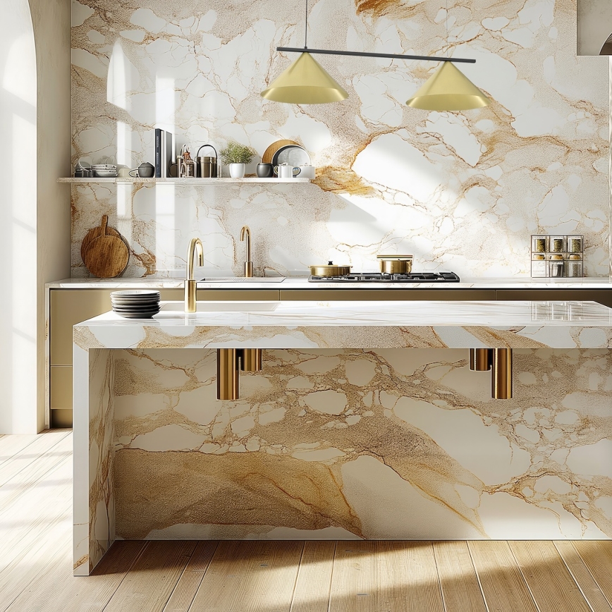 CAPITAL Cable Pendant 2xGX53/15W/230V Gold