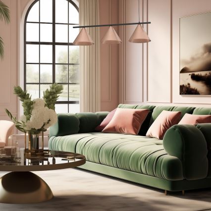 CAPITAL cable pendant 3xGX53/15W/230V rose gold