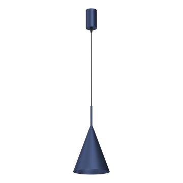 CAPITAL cable pendant lamp, 1x GX53/15W/230V, Ø 17 cm, blue