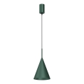 CAPITAL cable pendant lamp 1xGX53/15W/230V, diameter 17 cm, green