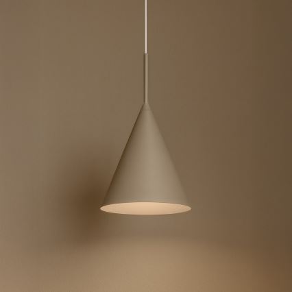 CAPITAL cable pendant light 1xGX53/15W/230V Ø 17 cm beige