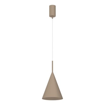 CAPITAL cable pendant light 1xGX53/15W/230V Ø 17 cm, taupe