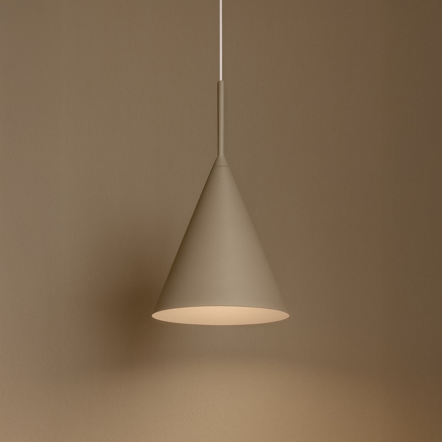 CAPITAL cable pendant light 1xGX53/15W/230V Ø 17 cm, taupe