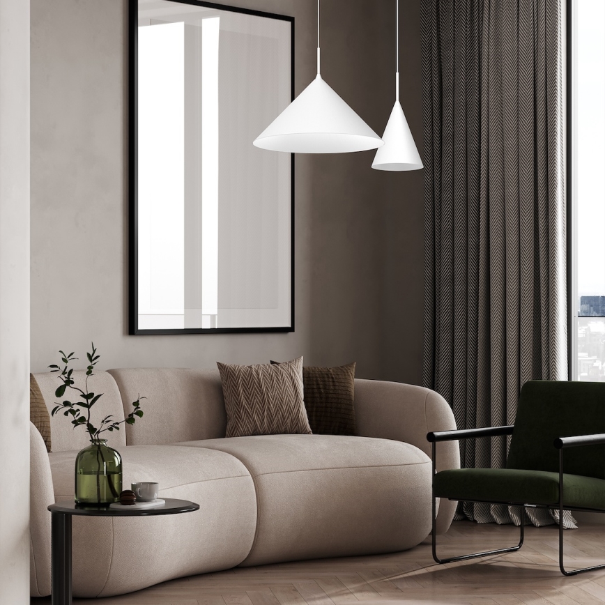 CAPITAL cable pendant light 1xGX53/15W/230V Ø 17 cm white