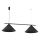 CAPITAL Cable Pendant Light 2xGX53/15W/230V Black