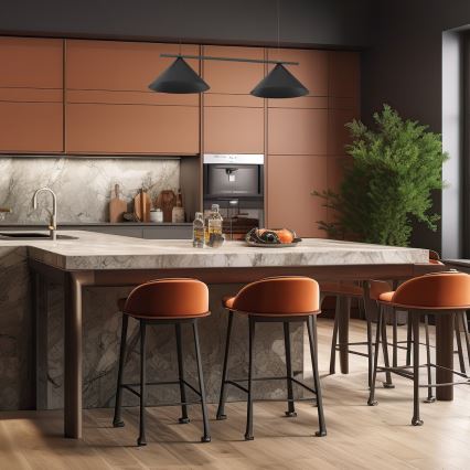 CAPITAL Cable Pendant Light 2xGX53/15W/230V Black