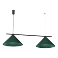 CAPITAL Cable Pendant Light 2xGX53/15W/230V, Green