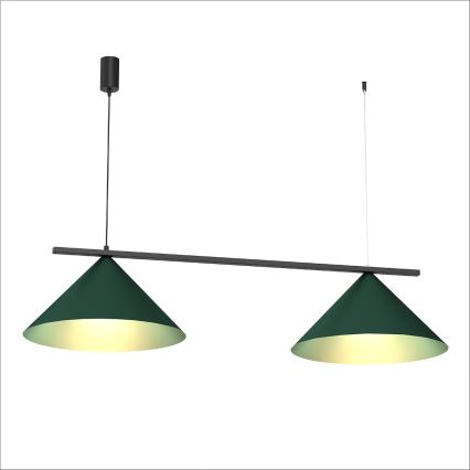 CAPITAL Cable Pendant Light 2xGX53/15W/230V, Green