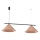 CAPITAL Cable Pendant Light 2xGX53/15W/230V Rose Gold