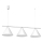 CAPITAL Cable Pendant Light 3x GX53/15W/230V, White