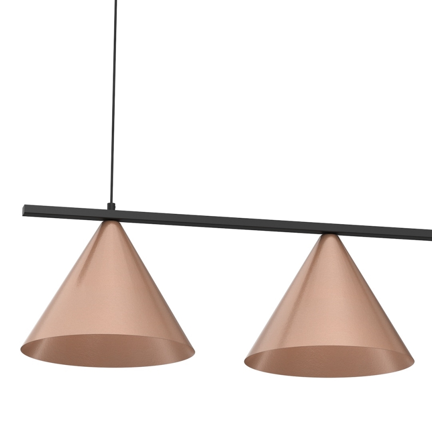 CAPITAL Cable Pendant Light 3xGX53/15W/230V, Copper Finish