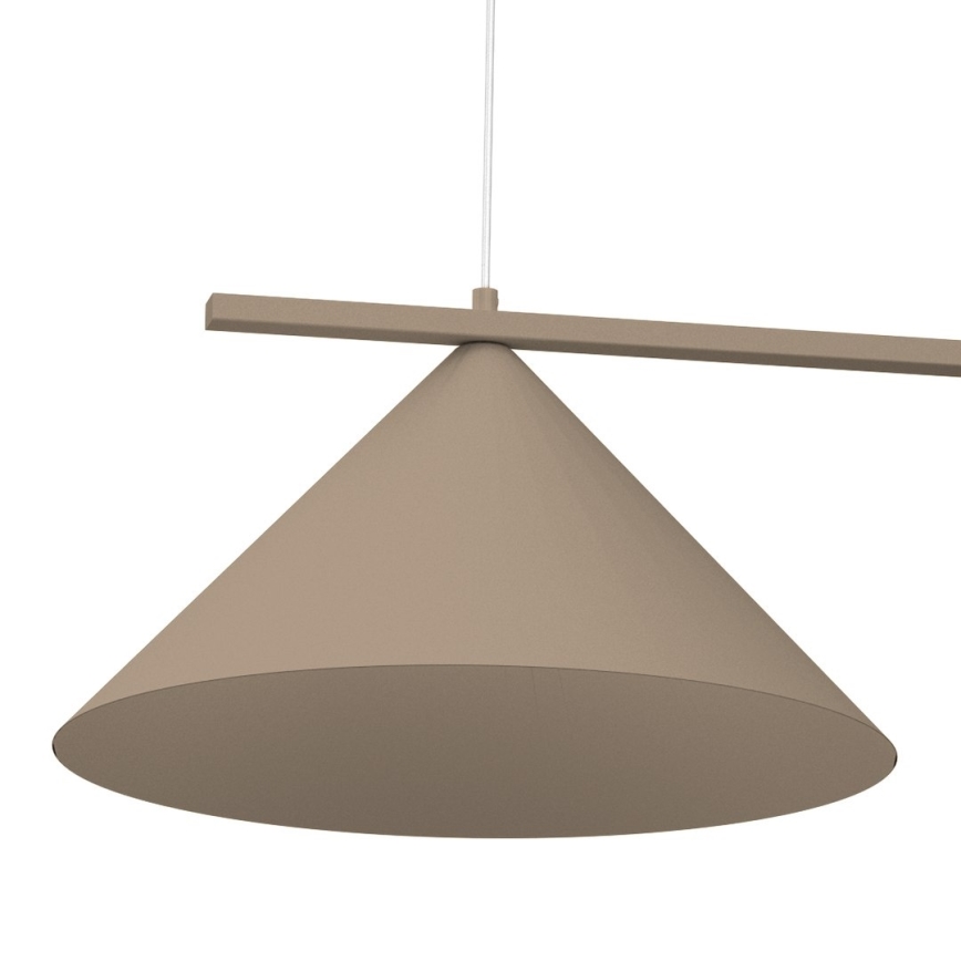CAPITAL Cable Pendant Light 3xGX53/15W/230V Taupe
