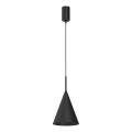 CAPITAL cable-suspended pendant light 1xGX53/15W/230V, Ø 17 cm, black