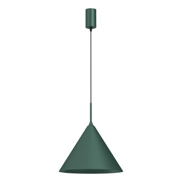 CAPITAL cable-suspended pendant light 1xGX53/15W/230V Ø 32 cm green