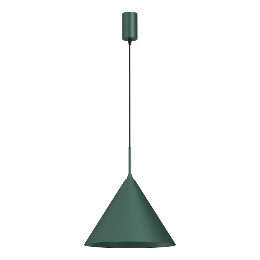 CAPITAL cable-suspended pendant light 1xGX53/15W/230V Ø 32 cm green