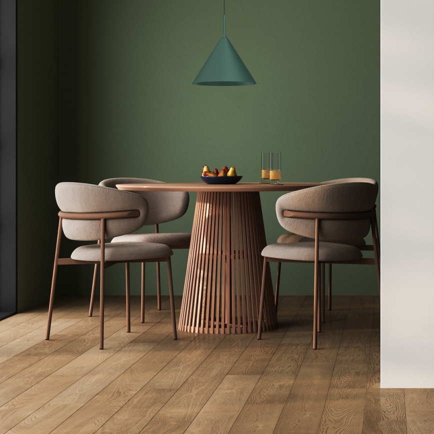 CAPITAL cable-suspended pendant light 1xGX53/15W/230V Ø 32 cm green