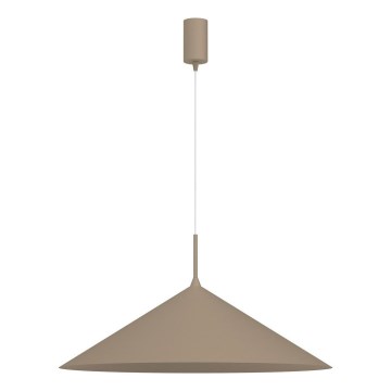 CAPITAL cable-suspended pendant light 1xGX53/15W/230V, Ø 60 cm, Beige