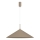 CAPITAL cable-suspended pendant light 1xGX53/15W/230V, Ø 60 cm, Beige