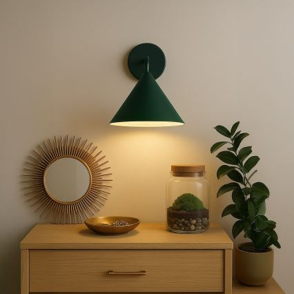 CAPITAL Wall Lamp 1x GX53/15W/230V, Green