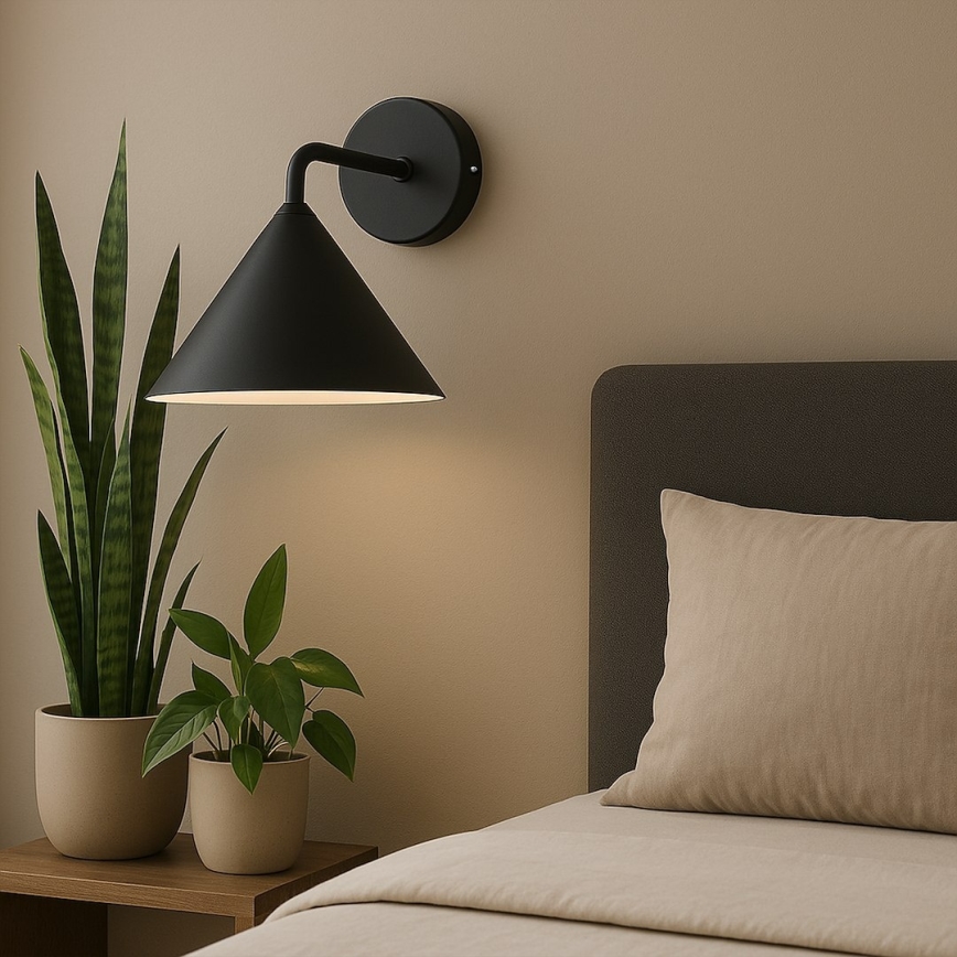 CAPITAL Wall Lamp 1xGX53/15W/230V Black