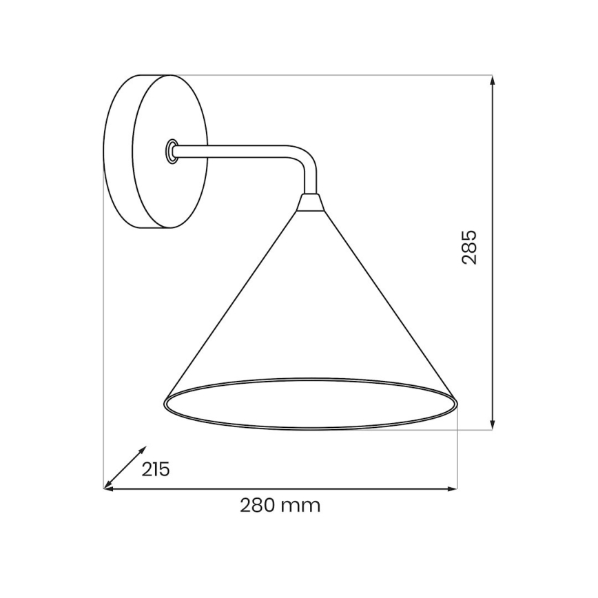 CAPITAL Wall Lamp 1xGX53/15W/230V Black