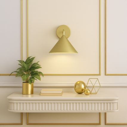 CAPITAL Wall Light 1xGX53/15W/230V, Gold Finish