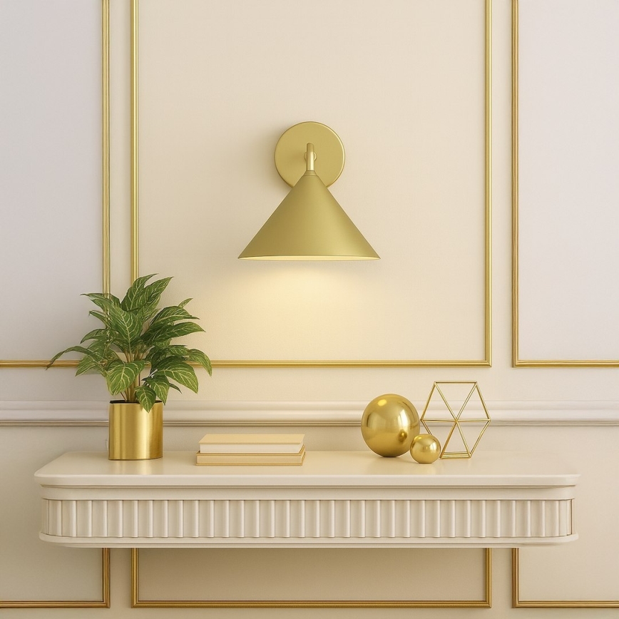 CAPITAL Wall Light 1xGX53/15W/230V, Gold Finish