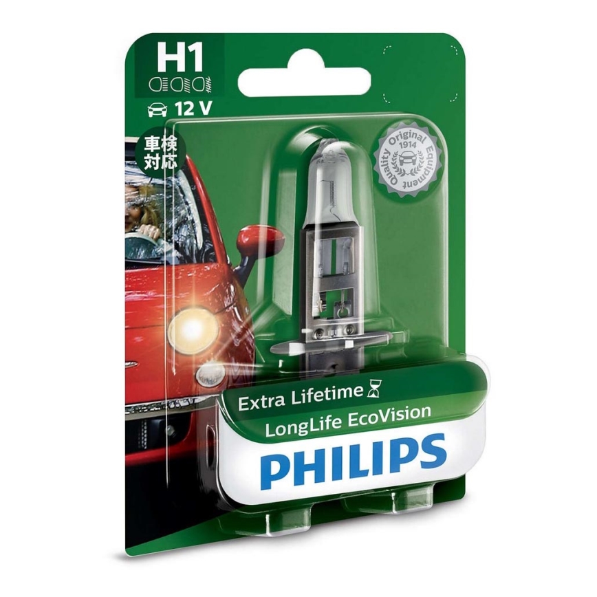 Car bulb ECO VISION 12258LLECOB1 H1 P14,5s/55W/12V