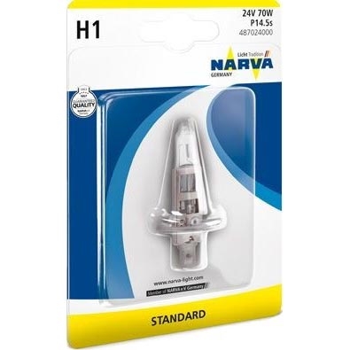 Car bulb H1 P14.5s/70W/24V - Narva 48702NVAB1