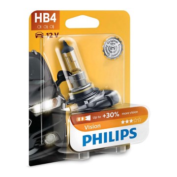 Car bulb Philips VISION 9006PRB1 HB4 P22d/60W/12V