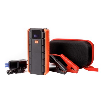 Car jump starter set 1000A with a power bank 12000 mAh PD 10W and LED flashlight